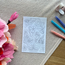 Load image into Gallery viewer, DIY MOD FLORALS Sticker Sheet