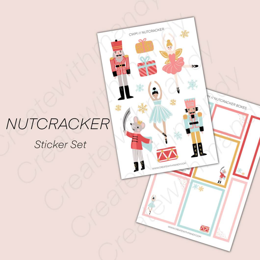 NUTCRACKER Sticker Set