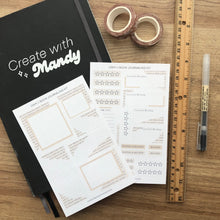 Load image into Gallery viewer, BOOK JOURNALING KIT Sticker Set