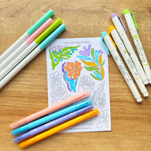 Load image into Gallery viewer, DIY MOD FLORALS Sticker Sheet