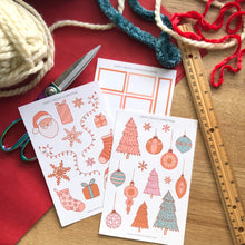 Load image into Gallery viewer, BOHO CHRISTMAS Sticker Set