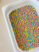 Load image into Gallery viewer, COLOR POP CHICKPEAS Sensory Bin Mix