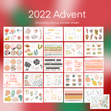Load image into Gallery viewer, STICKER ADVENT CALENDAR // Past Christmas Editions // Wrapped or Unwrapped