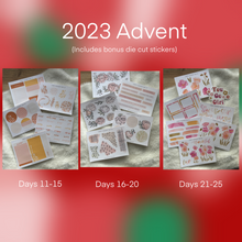 Load image into Gallery viewer, STICKER ADVENT CALENDAR // Past Christmas Editions // Wrapped or Unwrapped