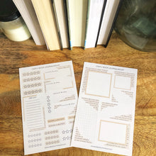 Load image into Gallery viewer, BOOK JOURNALING KIT Sticker Set