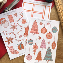 Load image into Gallery viewer, BOHO CHRISTMAS Sticker Set