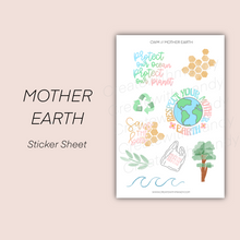 Load image into Gallery viewer, MOTHER EARTH Sticker Sheet