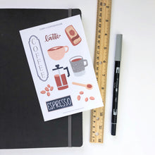 Load image into Gallery viewer, COFFEEHOUSE Sticker Sheet