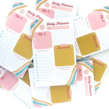 Load image into Gallery viewer, Signature Daily Planner Notepad