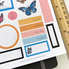 Load image into Gallery viewer, BUTTERFLIES Sticker Set