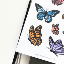Load image into Gallery viewer, BUTTERFLIES Sticker Set
