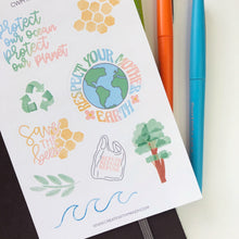 Load image into Gallery viewer, MOTHER EARTH Sticker Sheet