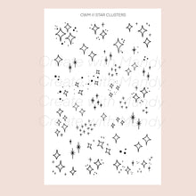 Load image into Gallery viewer, STAR CLUSTERS Sticker Sheet