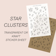 Load image into Gallery viewer, STAR CLUSTERS Sticker Sheet
