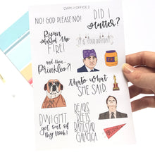 Load image into Gallery viewer, OFFICE Sticker Sheets