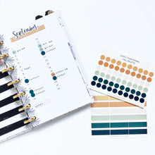 Load image into Gallery viewer, FUNCTIONAL Fall Palette Sticker Sheets
