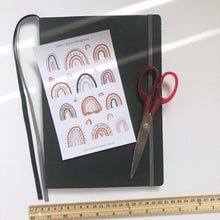 Load image into Gallery viewer, BOHO RAINBOWS Sticker Sheet