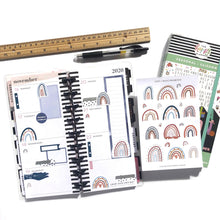 Load image into Gallery viewer, BOHO RAINBOWS Sticker Sheet