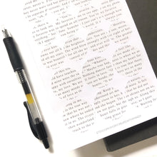 Load image into Gallery viewer, PAGE CIRCLES Sticker Sheet