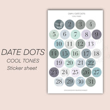 Load image into Gallery viewer, DATE DOTS Sticker Sheets