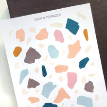 Load image into Gallery viewer, TERRAZZO Sticker Sheet