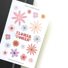 Load image into Gallery viewer, FLOWER POWER Sticker Sheet
