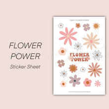 Load image into Gallery viewer, FLOWER POWER Sticker Sheet