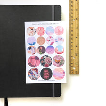 Load image into Gallery viewer, AESTHETIC COLLAGE CIRCLES Sticker Sheet