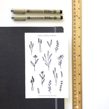 Load image into Gallery viewer, DOODLE FLORALS Sticker Sheet