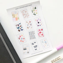 Load image into Gallery viewer, STICKER SHEET FAVES Sticker Sheet