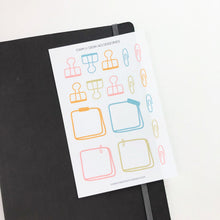 Load image into Gallery viewer, DESK ACCESSORIES Sticker Sheet