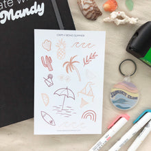 Load image into Gallery viewer, BOHO SUMMER Sticker Sheet