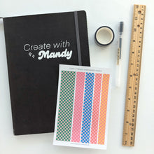 Load image into Gallery viewer, TRENDY CHECKERED WASHI
