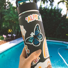 Load image into Gallery viewer, BLUE BUTTERFLY Waterproof Die Cut Sticker