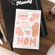 Load image into Gallery viewer, MOTHER’S DAY Sticker Sheet