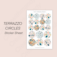 Load image into Gallery viewer, TERRAZZO CIRCLES Sticker Sheet