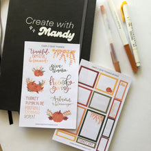Load image into Gallery viewer, GIVE THANKS Sticker Set