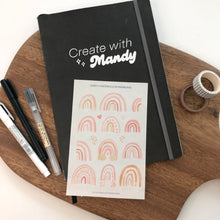 Load image into Gallery viewer, WATERCOLOR RAINBOWS Sticker Sheet
