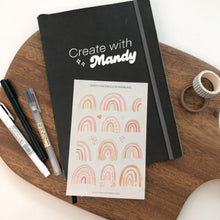 Load image into Gallery viewer, WATERCOLOR RAINBOWS Sticker Sheet