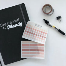 Load image into Gallery viewer, FUNCTIONAL NEUTRAL PALETTE Sticker Sheets