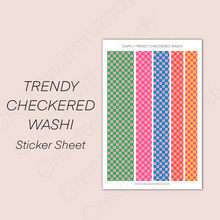 Load image into Gallery viewer, TRENDY CHECKERED WASHI