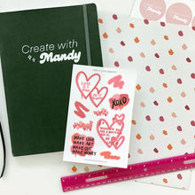 Load image into Gallery viewer, LOVE GRAFFITI Sticker Sheet