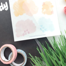 Load image into Gallery viewer, SPRING WATERCOLORS Sticker Sheet