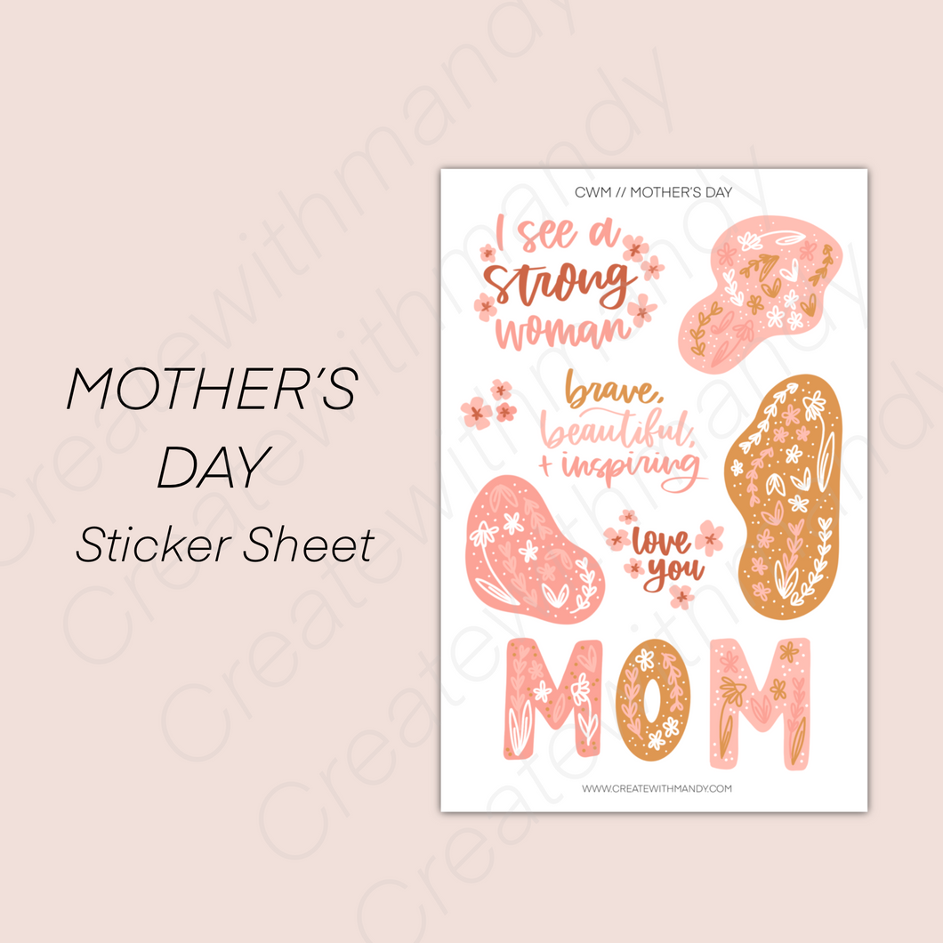 MOTHER’S DAY Sticker Sheet
