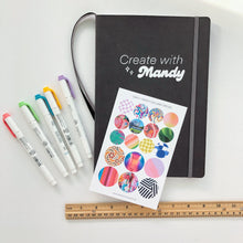 Load image into Gallery viewer, TRENDY COLLAGE CIRCLES Sticker Sheet