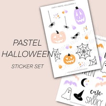Load image into Gallery viewer, PASTEL HALLOWEEN Sticker Set