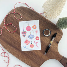 Load image into Gallery viewer, ORNAMENTS Stickers Sheet