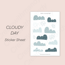 Load image into Gallery viewer, CLOUDY DAY Sticker Sheet
