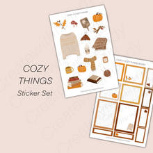 Load image into Gallery viewer, COZY THINGS Sticker Set
