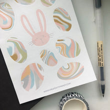 Load image into Gallery viewer, DYED EGGS Sticker Sheet